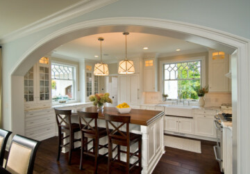 18 Gorgeous White Kitchen Design Ideas in Traditional Style - white kitchen, White, kitchen design
