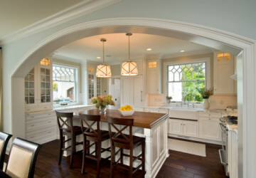 18 Gorgeous White Kitchen Design Ideas in Traditional Style - white kitchen, White, kitchen design
