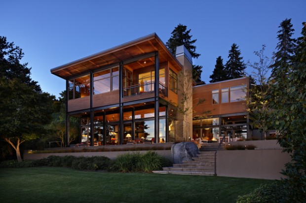 18 Modern Glass House Exterior Designs (3)