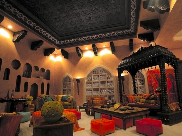 18 Modern Moroccan Style Living Room Design Ideas   (14)