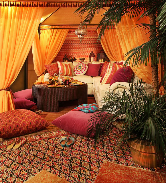 18 Modern Moroccan Style Living Room Design Ideas   (16)