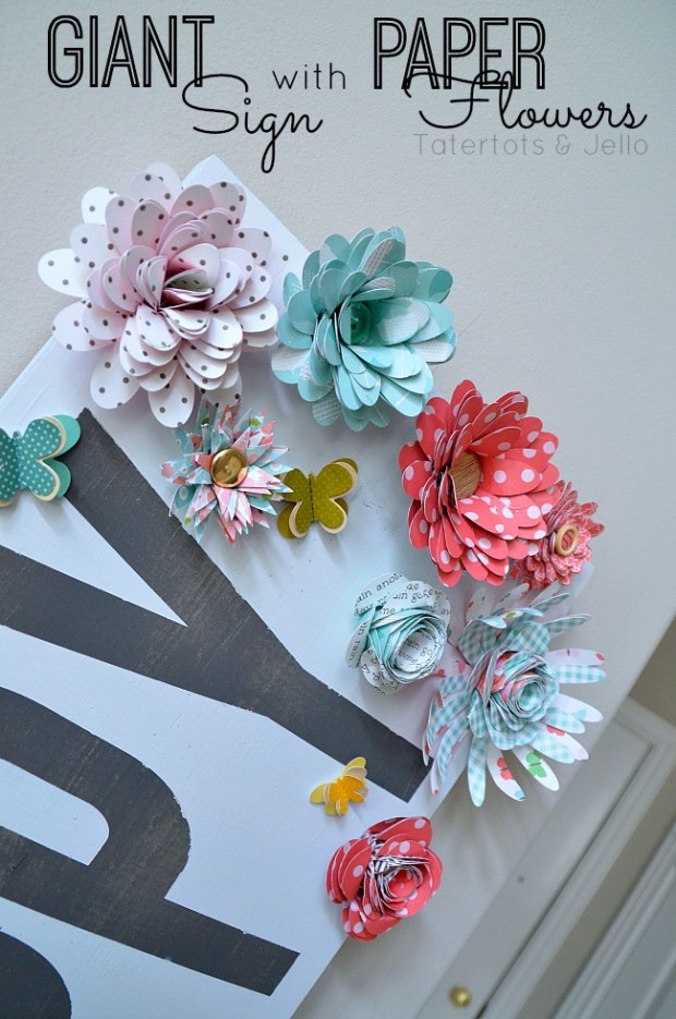 19 Cute DIY Paper Flower Ideas to Celebrate Spring (10)