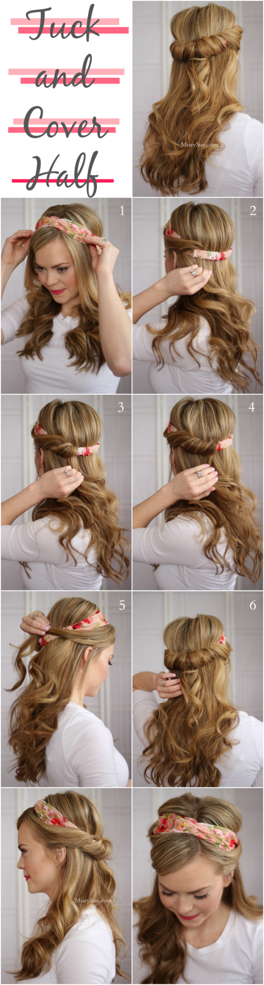 19 Cute and Easy Hairstyles that Can Be Done in 10 Minutes (2)