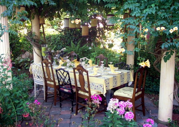 20 Amazing Outdoor Dining Room Design Ideas (11)