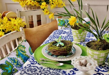 20 Beautiful Table Decoration Ideas for Easter - Easter table decor, Easter decorations, Easter decor, Easter