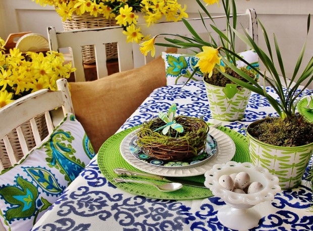 20 Beautiful Table Decoration Ideas for Easter (13)