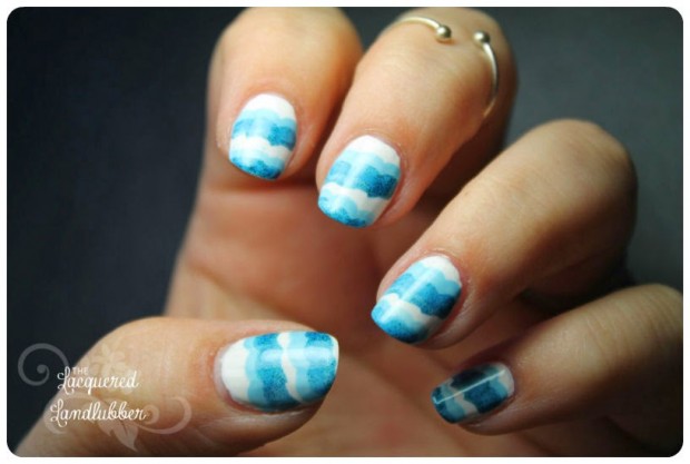 20 Cute and Funny Ruffle Nail Art Ideas (8)