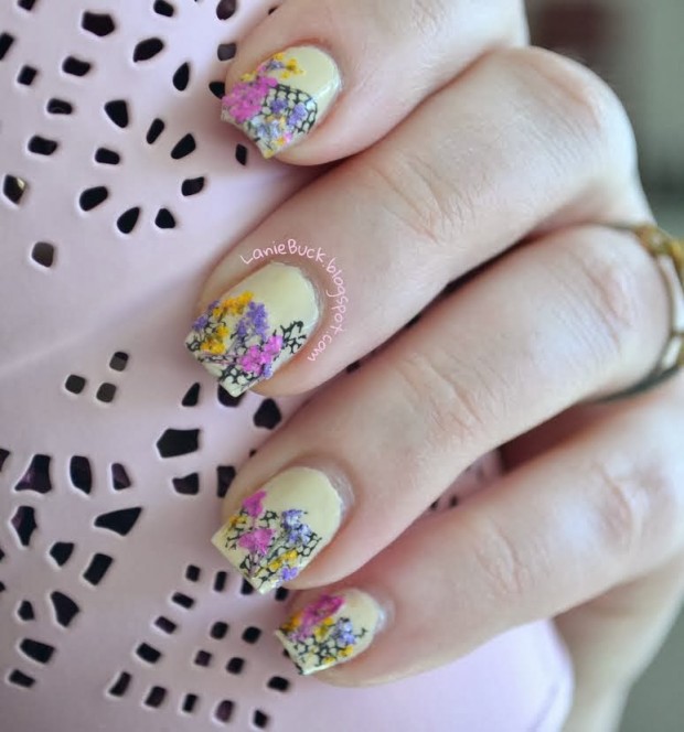 20 Cute and Trendy Nail Art Ideas for Spring (1)