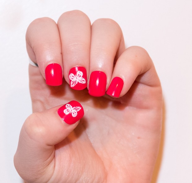 20 Cute and Trendy Nail Art Ideas for Spring (3)