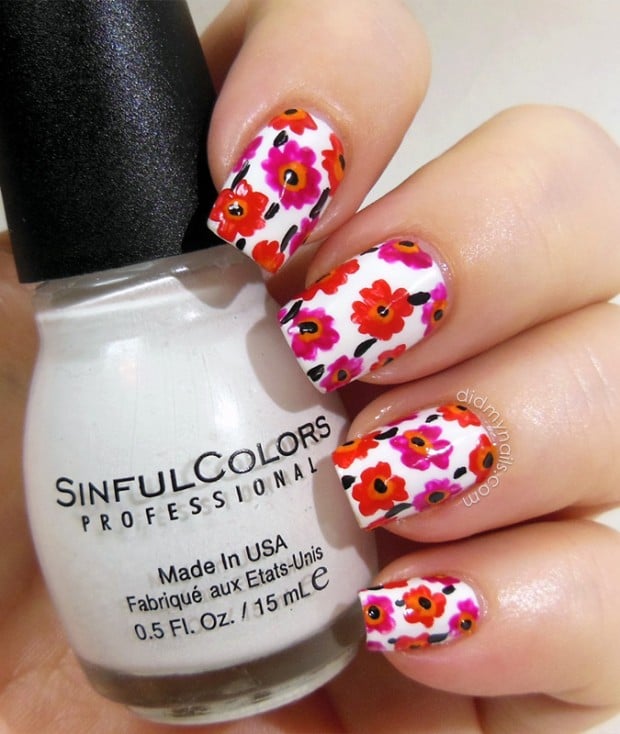 20 Cute and Trendy Nail Art Ideas for Spring (4)