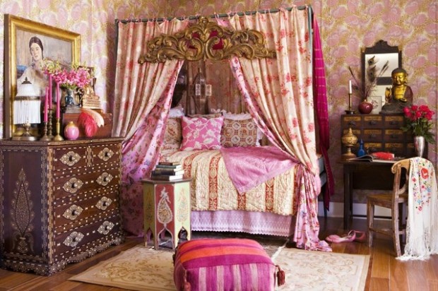 20 Dreamy Boho Chic Bedroom Design Ideas   (1)