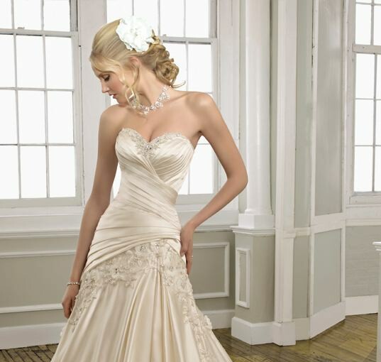 20 Elegant Strapless Wedding Dresses - Wedding Dresses, Strapless Wedding Dresses, elegant wedding dresses