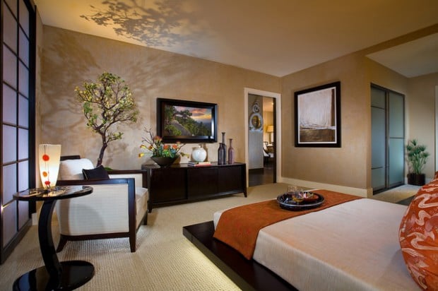 20 Zen Master Bedroom Design Ideas for Relaxing Ambience  (14)