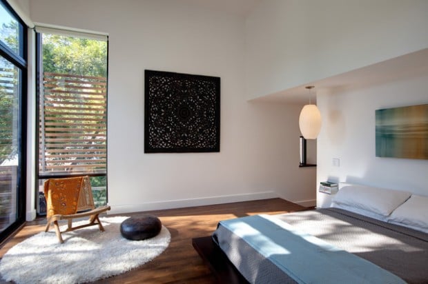 20 Zen Master Bedroom Design Ideas for Relaxing Ambience  (4)