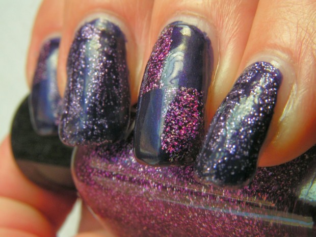 24 Beautiful Purple Nail Art Ideas (19)