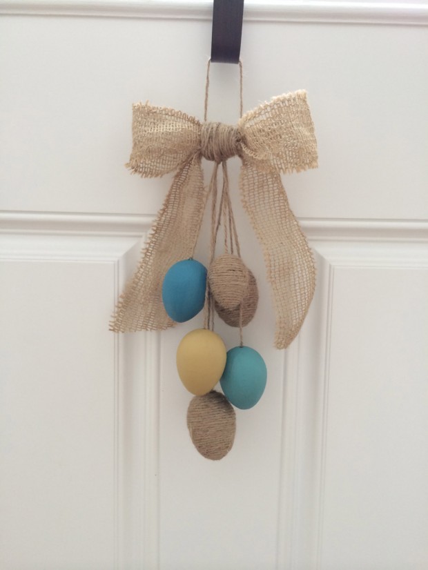 26 Creative and Easy Handmade Easter Wreath Designs (5)