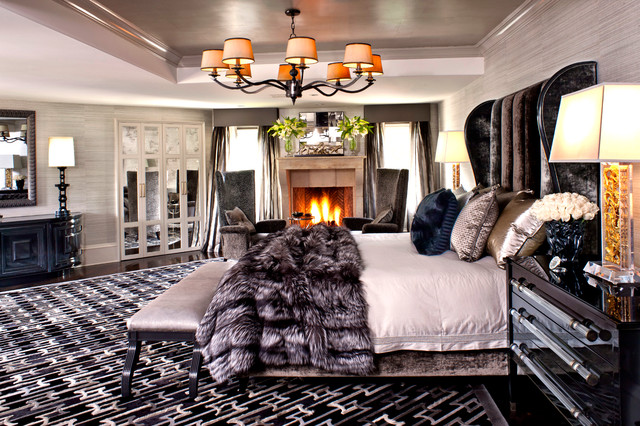 21 Glamorous Master Bedroom Design Ideas - Glamorous bedroom design ideas, Glamorous bedroom, bedroom design, bedroom