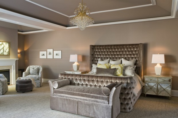 21 Glamorous Master Bedroom Design Ideas - Style Motivation