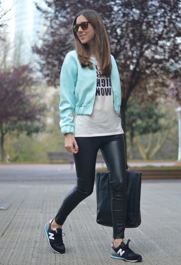 Sneakers for Trendy Chic Look 16 Sporty and Stylish Outfit Ideas (6)