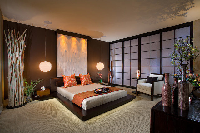 17 Elegant Asian Style Bedroom Design Ideas - elegant bedroom, bedroom design, bedroom, Asian style bedroom, Asian style