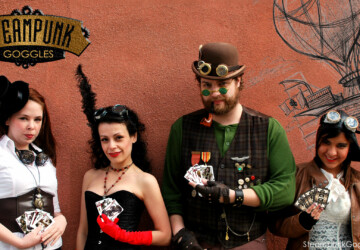 5 Steps to Making a DIY Steampunk Costume - steampunk, Goggles, DIY Steampunk Costume, diy, costume