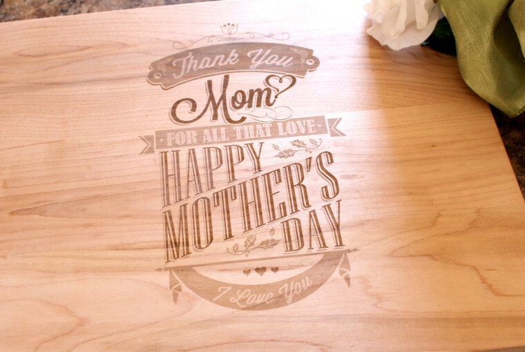 15 Beautiful Handmade Cutting Board Gifts - wood, personalized, mother's, mother, kitchen, holiday, handmade, gift, engraved, day, cutting, board
