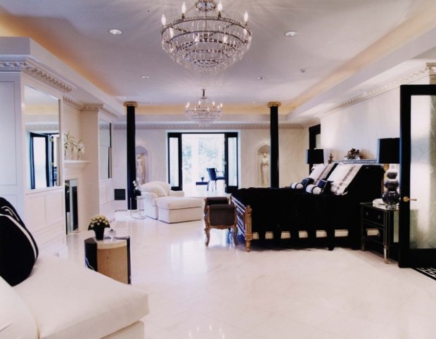 15 Elegant Black and White Bedroom Design Ideas (5)