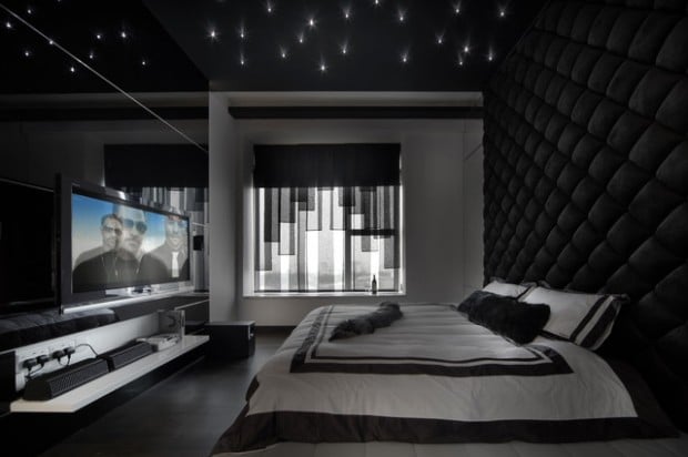 15 Elegant Black and White Bedroom Design Ideas (6)