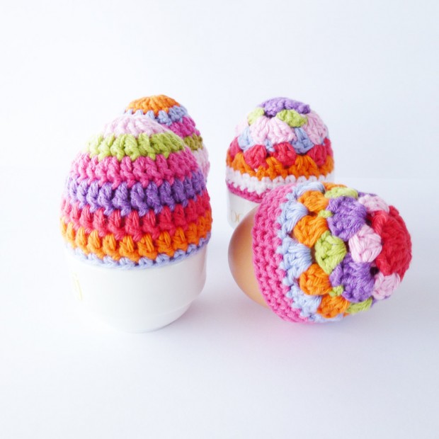 16 Adorable Handmade Easter Egg Cozies (6)