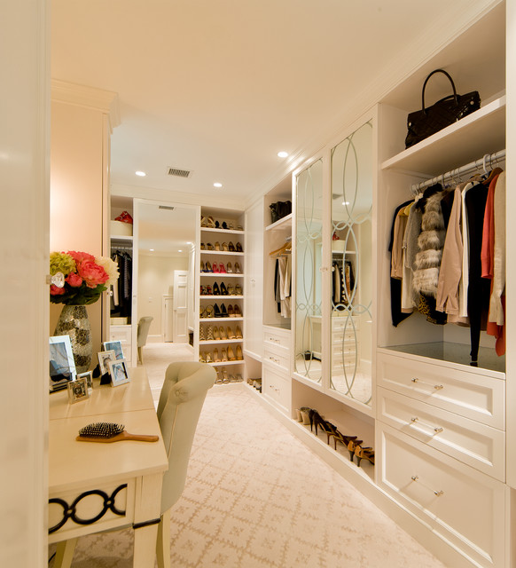 17 Sophisticate and Elegant Woman’s Closet Design Ideas (8)