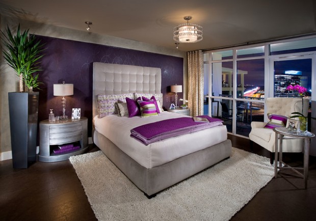 18 Amazing Interior Decor Ideas with Purple Details (3)