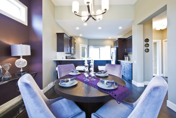18 Amazing Interior Decor Ideas With Purple Details - Purple Accent Decor Ideas