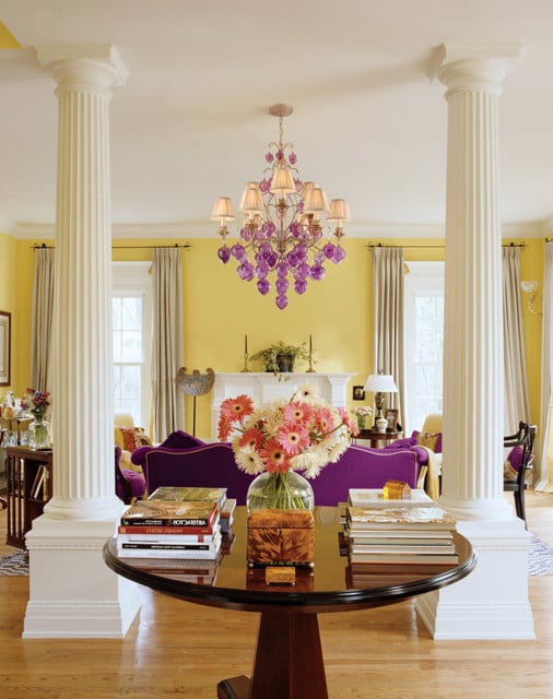 18 Amazing Interior Decor Ideas With Purple Details - Purple And Gold Home Decor Ideas