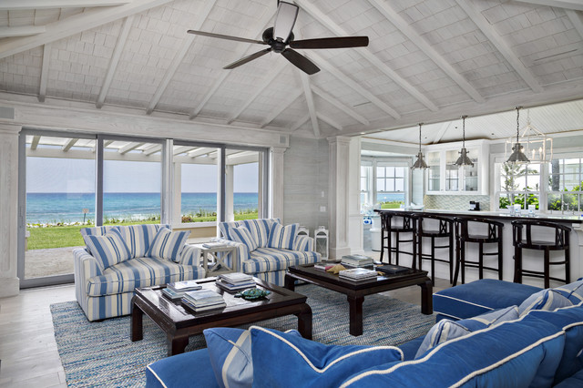 18 Beach Cottage Interior Design Ideas Inspired by The Sea - cottage interiors, cottage, beach style interior, beach style design, beach cottage interiors