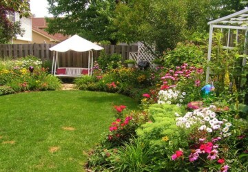 18 Landscaping Ideas for Small Backyards - small backyard, landscape outdoors, backyard