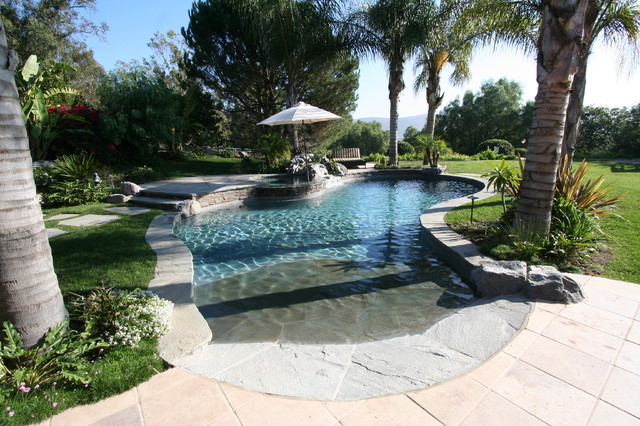 18 Divine Beach Entry Pool Design Ideas for Heaven in your Garden