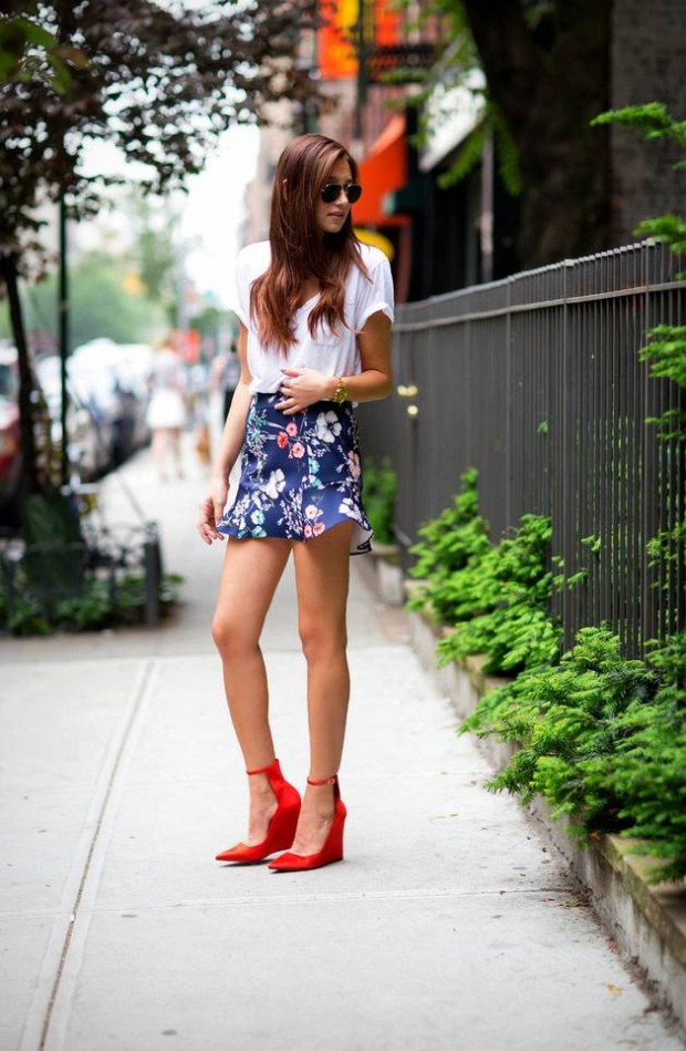 20 Outfits with Skirts for Trendy Chic Spring Look (14)
