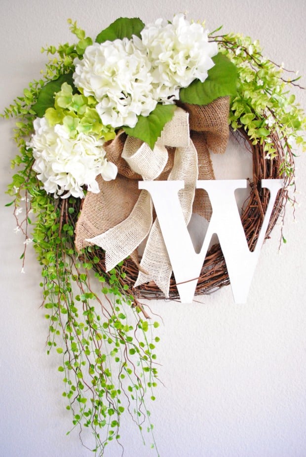 22 Enlivening Handmade Spring Wreath Designs (5)