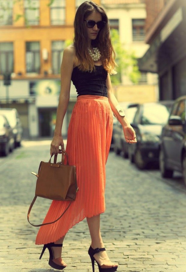 25 Fresh Combinations with Orange Details For This Season - Style ...