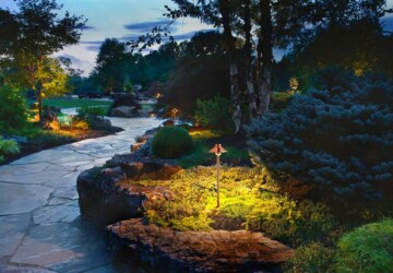 Landscape Lighting Tips - Light Placement, Landscape Lighting Tips, Glare and Light Pollution