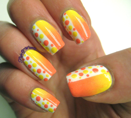 Different Shades of Yellow on Your Nails for Crazy Summer Nail Design