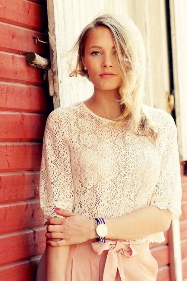 Lace for Romantic Chic Look 19 Amazing Outfit Ideas (3)