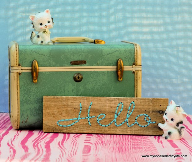 Source: www.mysocalledcraftylife.com Woodworking 17 Great DIY Projects for Home Decor (1)