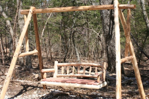 15 Custom Handcrafted Porch Swing Designs (6)