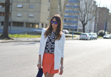 23 Incredible Combinations With White Blazers - women combinations, white blazers, outfit, Fashion for woman, casual outfit