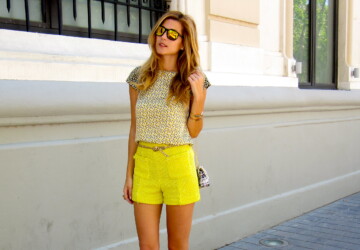 Choose Your Short Pants In Summer Colors - women outfit, woman combination, Short pants, floral pants, Fashion for woman, Fashion and Style, casual fashion