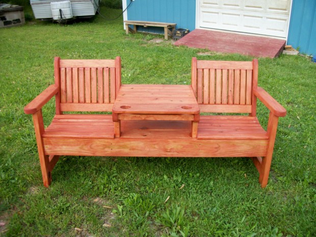Buy it here: www.etsy.com 21 Amazing Outdoor Bench Ideas (2)