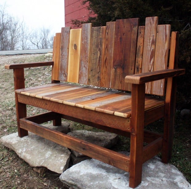 21 Amazing Outdoor Bench Ideas (8)