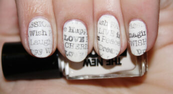 18 Black&White DIY Ideas For Your Nails