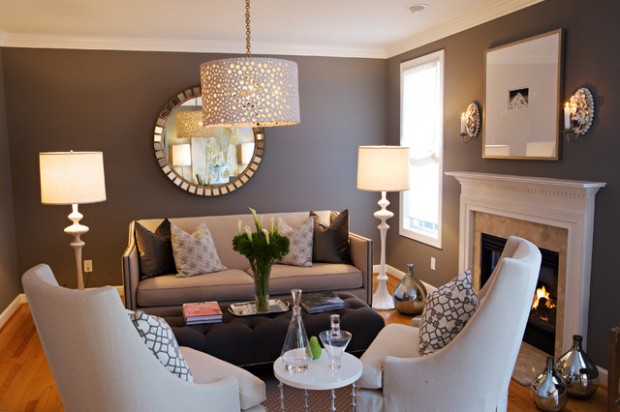 17 Beautiful Living Room Decorating Ideas With Wall Mirrors